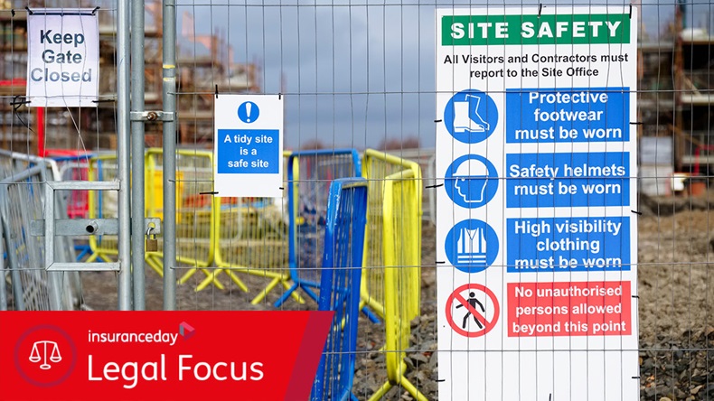 Construction site safety