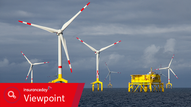 offshore wind farm.