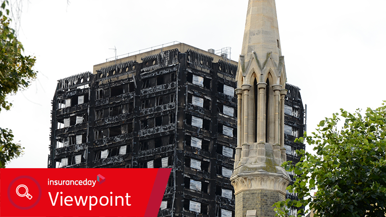 sky scraper building fire 