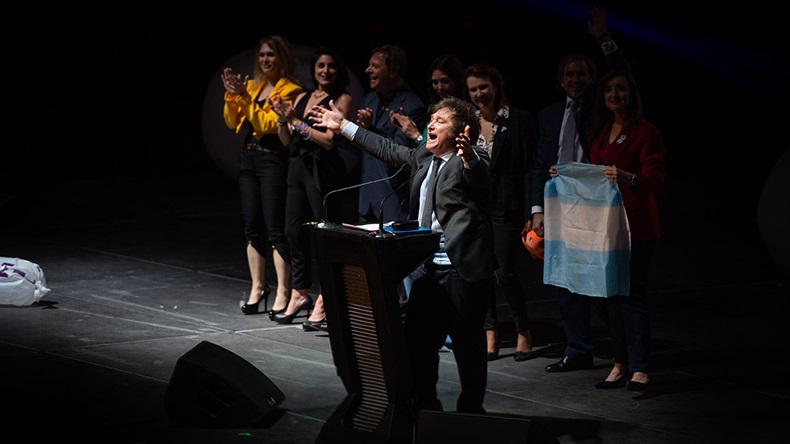 Javier Milei, president, Argentina