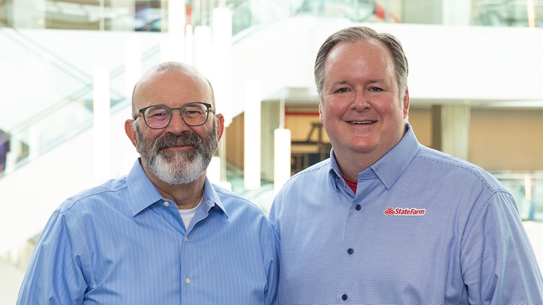 Michael Tipsord (left) and Jon Farney, State Farm 