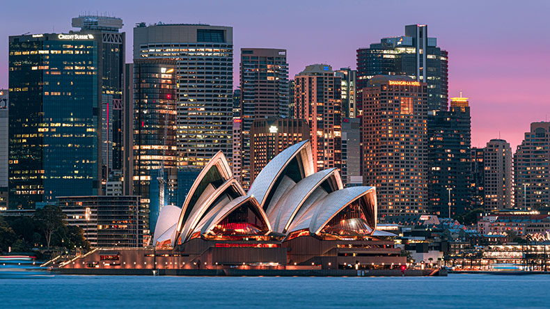 Sydney Opera house iconic landmarks of Sydney, Australia