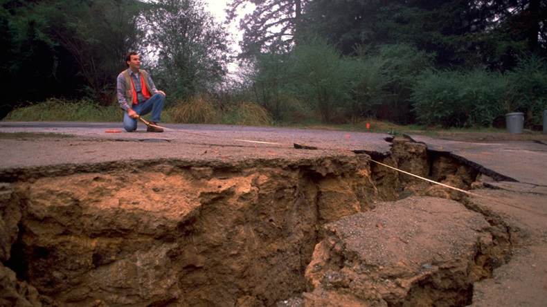 Earthquake damage (@Painet Inc/Alamy Stock Photo)