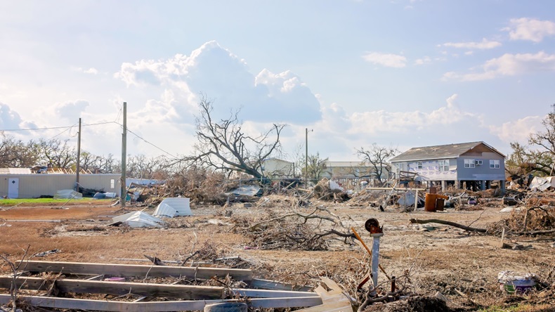 Hurricane Laura Louisiana (2020) (Carmen K Sisson/Cloudybright/Alamy Stock Photo)