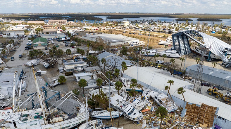 Hurricane Ian Florida (2022) (Rolando López/Xinhua/Alamy Live News)
