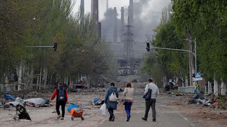 Russia-Ukraine war (2022) (REUTERS/Alexander Ermochenko/Alamy Stock Photo)