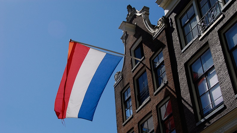 Netherlands flag (www.mmfotografie.nl/Alamy Stock Photo)