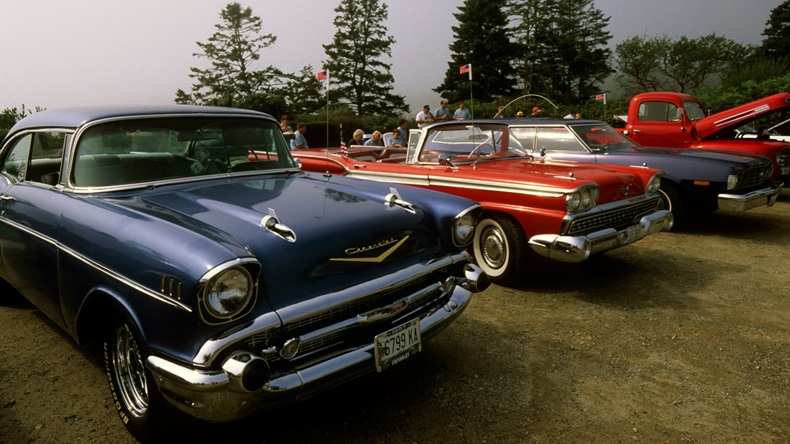 Classic cars (John Elk III/Alamy Stock Photo)