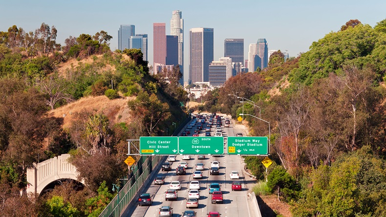 Freeway traffic (robertharding/Alamy Stock Photo)