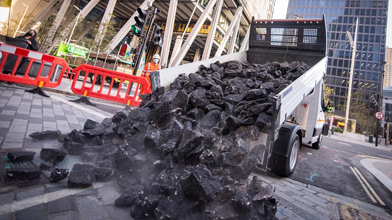 Extinction Rebellion Lloyd's coal protest (Gareth Morris/Extinction Rebellion)