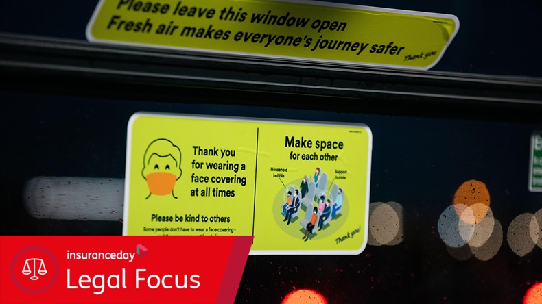 Face mask sign (Ryan Underwood/Alamy Stock Photo)