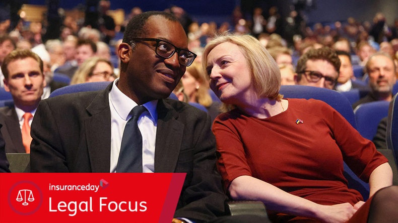 Kwasi Kwarteng and Liz Truss (REUTERS/Hannah McKay/Alamy Stock Photo)