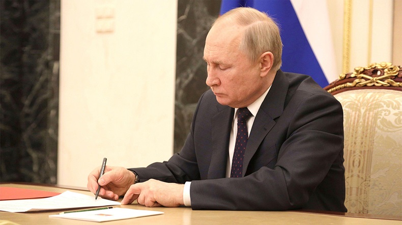 Vladimir Putin, president, Russian Federation (Mikhael Klimentyev/Kremlin Pool/Alamy Live News)