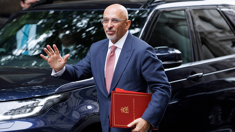 Nadhim Zahawi, chancellor of the Exchequer, Conservative Party (Karl Black/Alamy Stock Photo)
