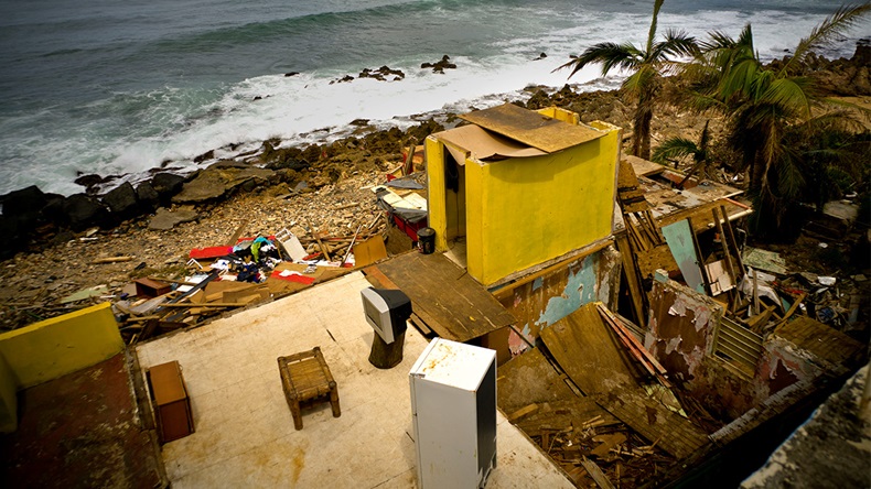 Hurricane Maria damage, Puerto Rica (2017 AP/Ramon Espinosa)