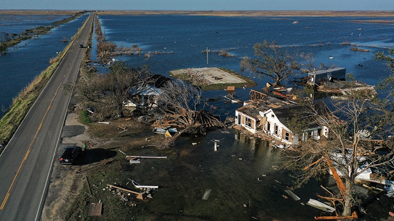 Hurricane Delta Louisiana damage (2020) (Mario Tama/Getty Images)