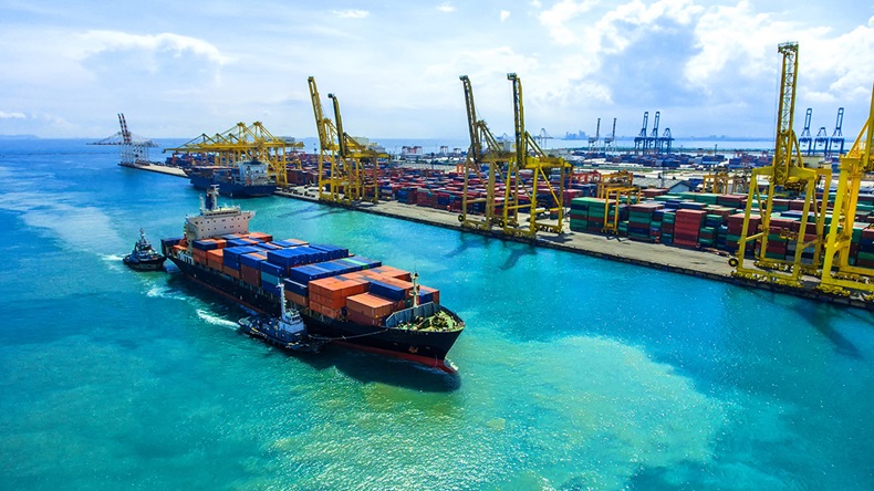 Cargo vessel (MAGNIFIER/Shutterstock.com)