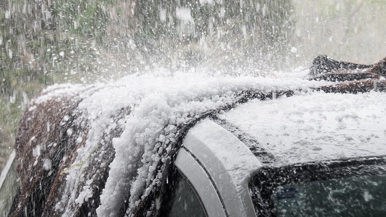 Hailstones (Ben Romalis/Shutterstock.com)