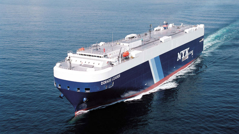 NYK car carrier Dorado Leader