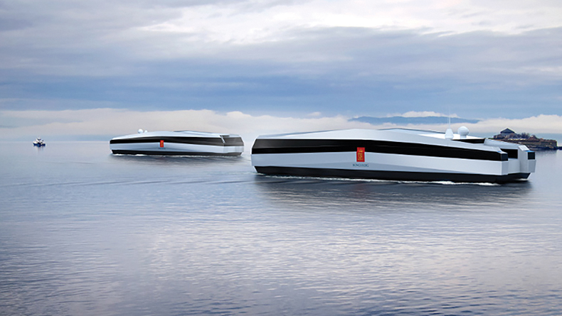 Kongsberg autonomous vessel 