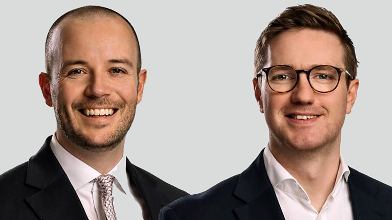 Dean Johnson, left, and Rhys O’Neill, Markel