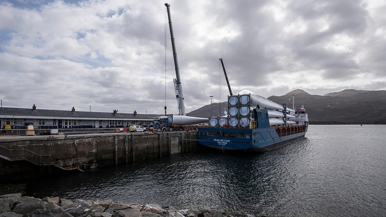Wind turbine transportation