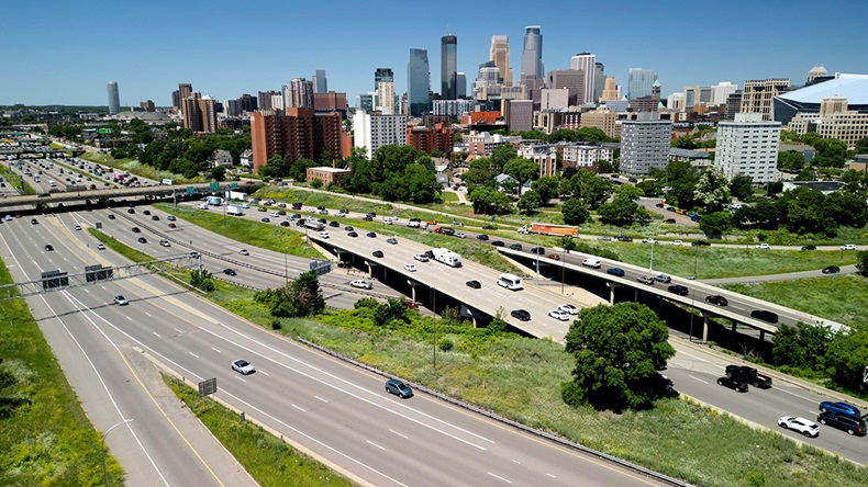 Freeway traffic