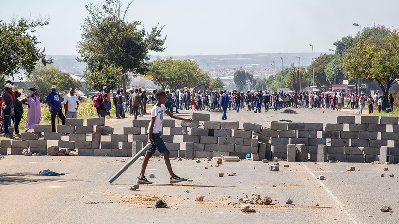 South Africa protest (2021)