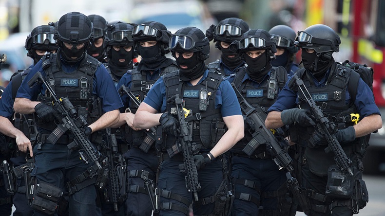 Anti-terror police