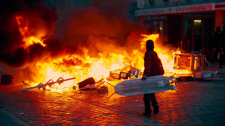 Violent protest