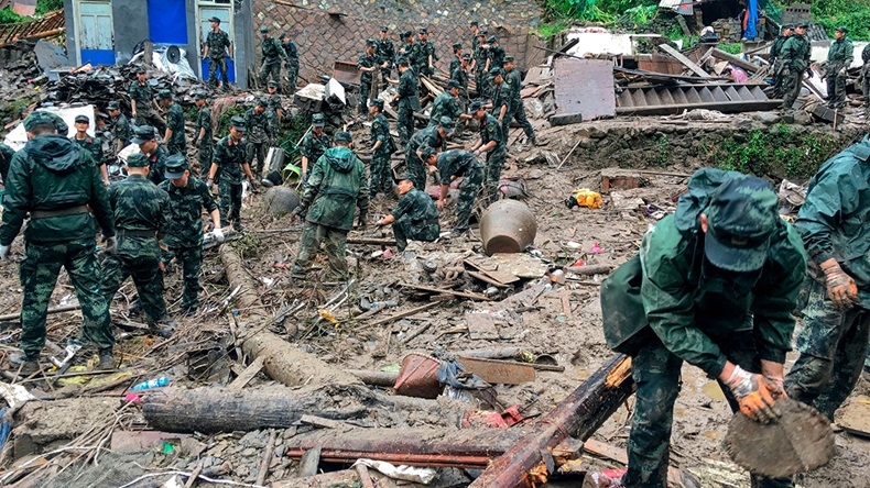 Typhoon Lekima China damage (2019) (Photoshop studio one/Shutterstock.com)