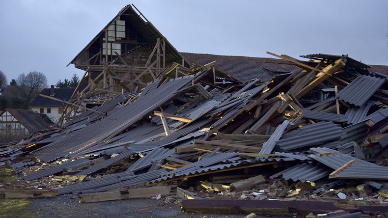 Windstorm Friederike (2018) (Uwe Zucchi/DPA via AP)